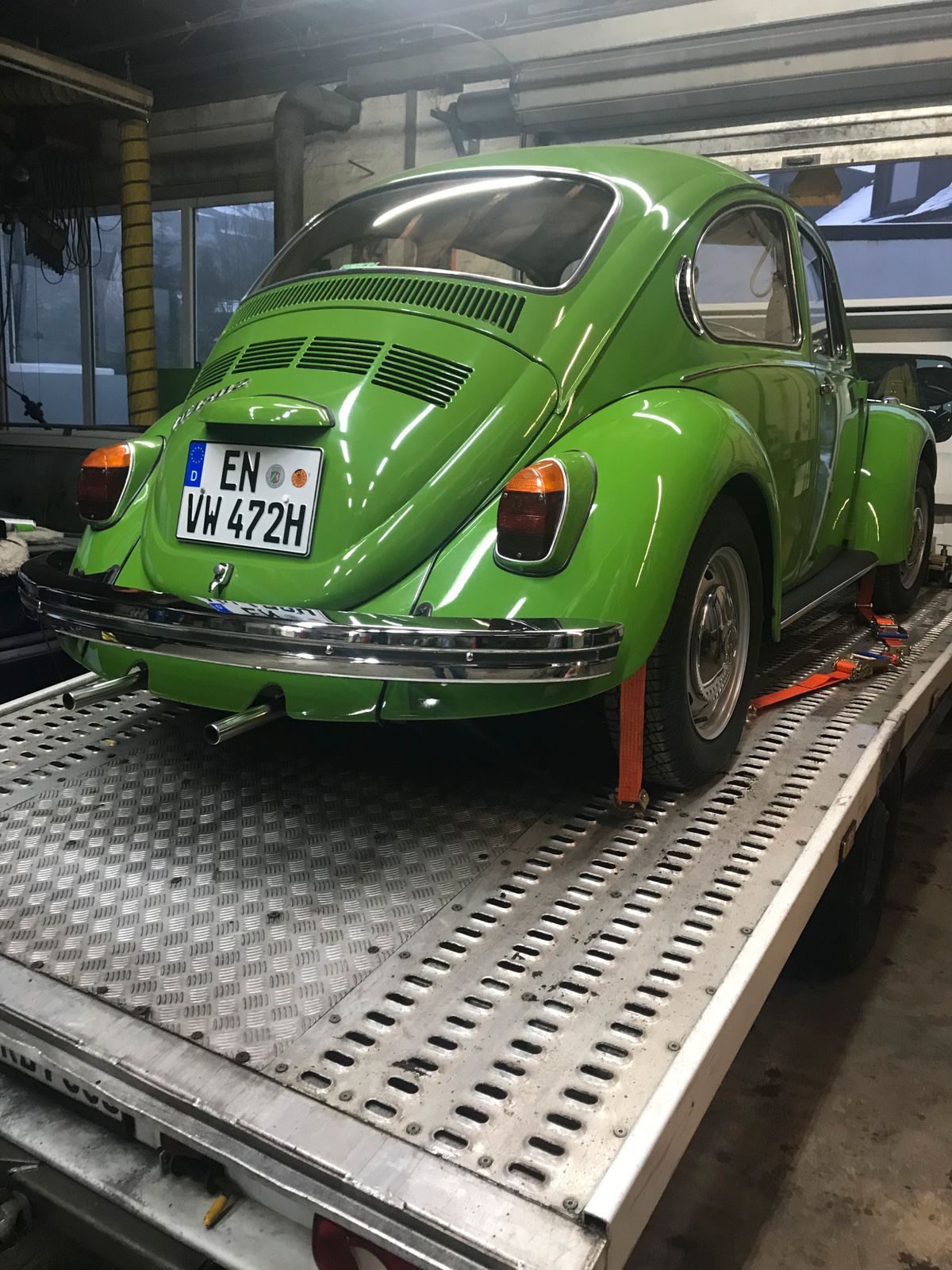 Autotransport mit BMW 2002